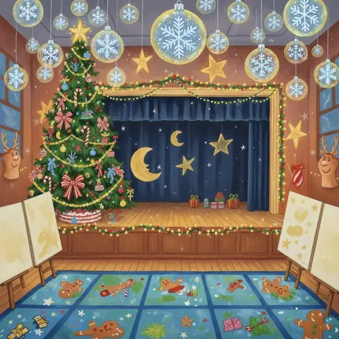 🌈 Gợi Ý Những Mẫu Tranh Trang Trí Hội Trường Ấn Tượng