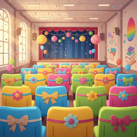 🌈 Gợi Ý Những Mẫu Tranh Trang Trí Hội Trường Ấn Tượng