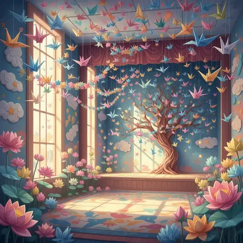 🌈 Gợi Ý Những Mẫu Tranh Trang Trí Hội Trường Ấn Tượng