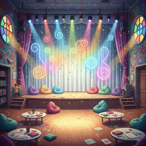 🌈 Gợi Ý Những Mẫu Tranh Trang Trí Hội Trường Ấn Tượng