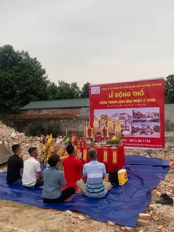 Lập Bàn Cúng Giải Hạn Trước Khi Khởi Công