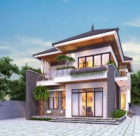 Mẫu Thiết Kế Nhà Phố Mái Nhật Mẫu Thiết Kế Nhà Phố Mái Nhật