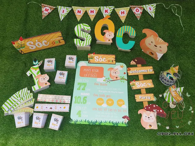 Phụ Kiện Trang Trí Sinh Nhật, Tiệc & Bán Bóng Bay- Partystore.vn