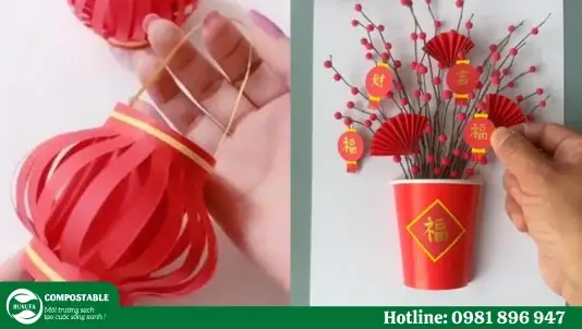 30+ Cách Làm Đồ Trang Trí Tết Bằng Giấy Siêu Đẹp Siêu Đơn Giản