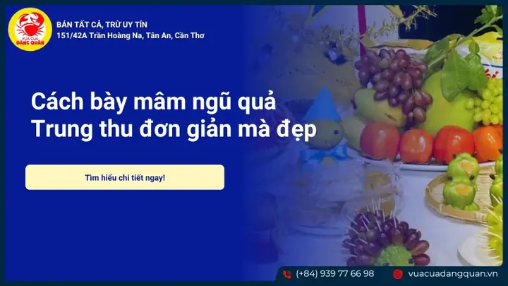 Cách Bày Mâm Ngũ Quả Trung Thu Đơn Giản Mà Đẹp 2025 Cách Bày Mâm Ngũ Quả Trung Thu Đơn Giản Mà Đẹp 2025