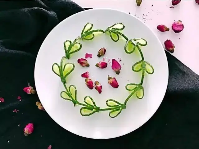 Cách Trang Trí Món Ăn Bằng Dưa Chuột Cực Đơn Giản, Trẻ Nhỏ Cũng ...