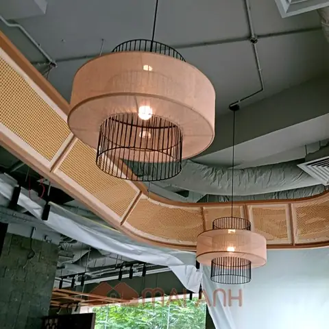 Tham Khảo Các Mẫu Chụp Đèn Vải Thả Trần Khác