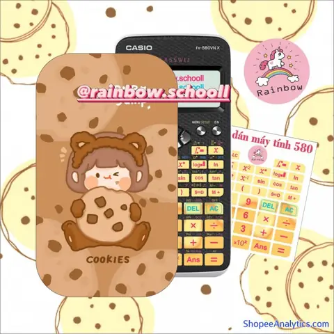 Miếng Dán Decal 580 In Theo Yêu Cầu Trang Trí Decan Máy Tính Casio ...