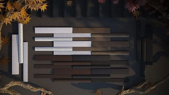 Gạch Thẻ Dạng Que 235 X 40 Mm Và 235 X 27 Mm