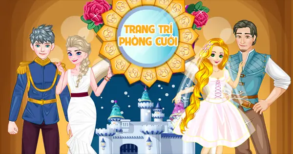 Game Trang Trí Phòng Cưới - Bffs Wedding Room - Game Vui