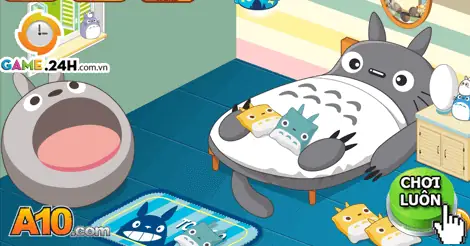Trò Chơi Trang Trí Phòng Ngủ Totoro | Game24h.vn