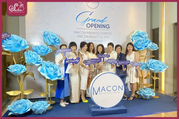 Hoa Giấy Suchin X Macon Beauty & Spa – Trang Trí Sân ...