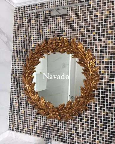 Bán Gương Khung Treo Tường Tân Cổ Điển Eros