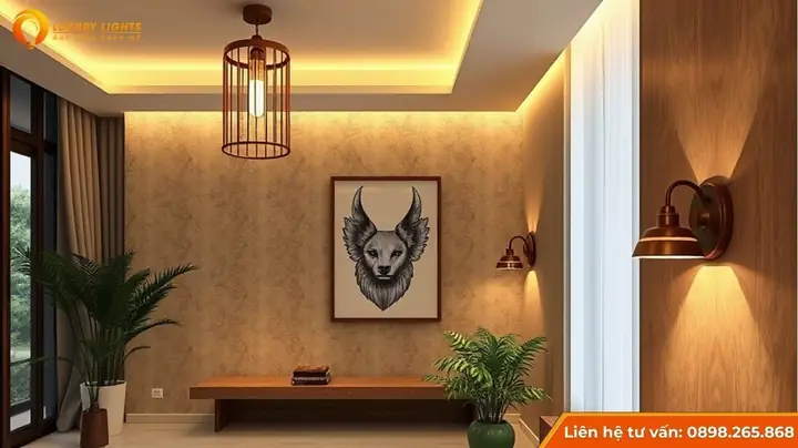 Cách Chọn Đèn Hắt Tường Phù Hợp Với Không Gian