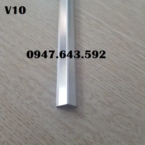 Nẹp Nhôm Chữ V 10mm – Hta10.0 Nẹp Nhôm Chữ V 10mm – Hta10.0