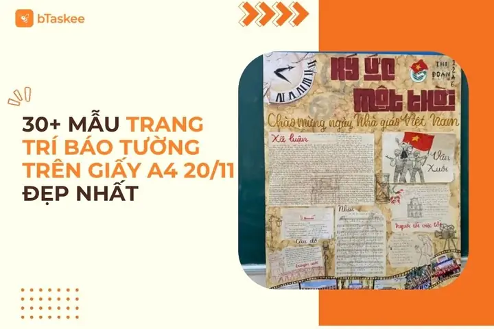 30+ Mẫu Trang Trí Báo Tường Trên Giấy A4 20 11 Đẹp Nhất ...