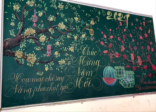 Ý Tưởng Trang Trí Bảng Lớp Chúc Mừng Năm Mới Như Thế Nào? Ý Tưởng Trang Trí Bảng Lớp Chúc Mừng Năm Mới Như Thế Nào?