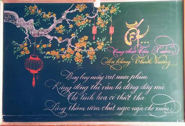 Ý Tưởng Trang Trí Bảng Lớp Chúc Mừng Năm Mới Như Thế Nào? Ý Tưởng Trang Trí Bảng Lớp Chúc Mừng Năm Mới Như Thế Nào?