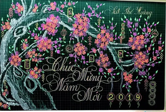 Ý Tưởng Trang Trí Bảng Lớp Chúc Mừng Năm Mới Như Thế Nào? Ý Tưởng Trang Trí Bảng Lớp Chúc Mừng Năm Mới Như Thế Nào?