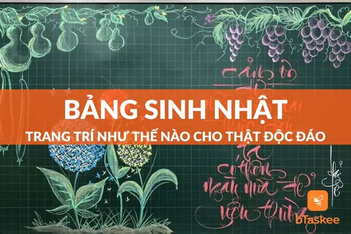 Bí Quyết Trang Trí Bảng Sinh Nhật Độc Đáo Và Sáng Tạo Nhất ...