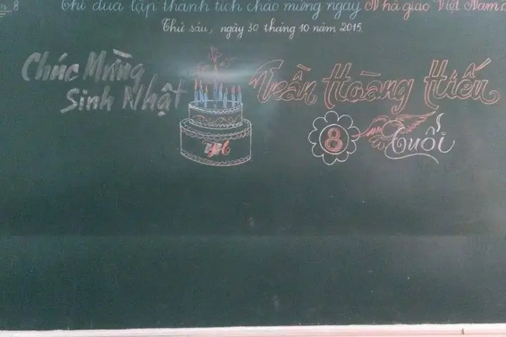 Vẽ Bảng Trang Trí Sinh Nhật Đẹp Mắt, Ý Nghĩa - Bánh Mì Liên Hoa ...