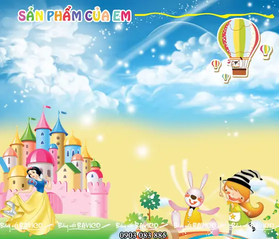 Bảng Biểu Mầm Non Bền Đẹp Giá Tốt - Bảng Viết Bavico