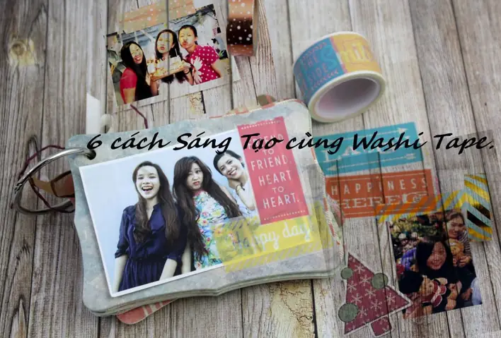 Cách Sử Dụng Washi Tape Để Trang Trí Sổ Như Thế Nào?