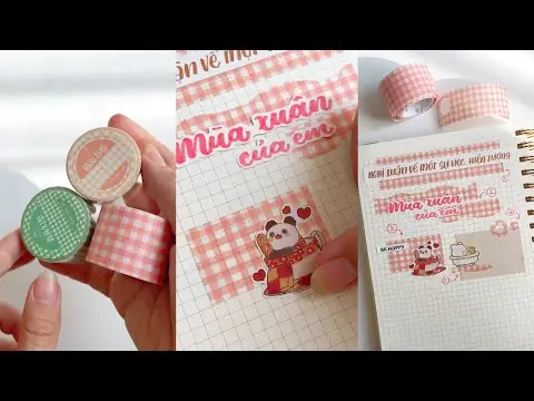 Cách Sử Dụng Washi Tape Để Trang Trí Sổ Như Thế Nào?