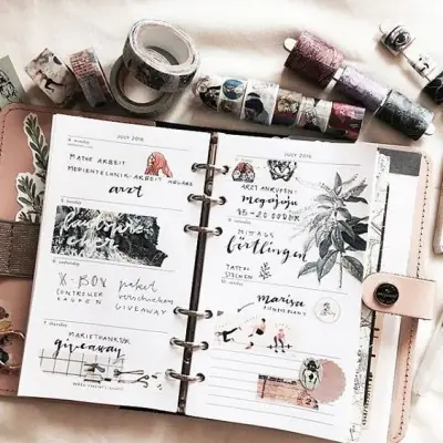 Cách Sử Dụng Washi Tape Để Trang Trí Sổ Như Thế Nào?