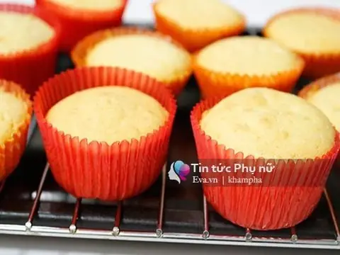 Bánh Cupcake Trang Trí Kem Hoa Hồng Ngày Mưa Gió