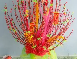 Bình Hoa Nụ Tầm Xuân Giá Rẻ