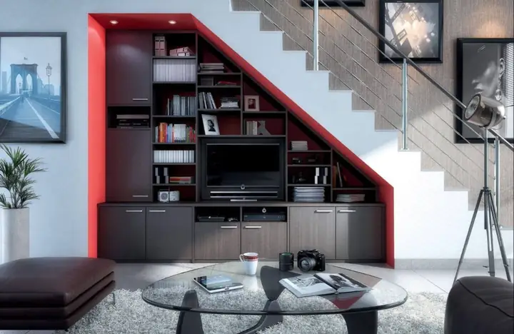 Ý Tưởng Trang Trí Cầu Thang Phòng Khách Bằng Tranh Ý Tưởng Trang Trí Cầu Thang Phòng Khách Bằng Tranh