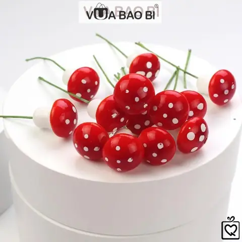 Set 10 Cây Nấm Mini Tiểu Cảnh Trang Trí Chậu Cây, Cây Thông Giáng ...