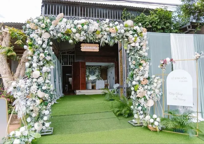 199+ Mẫu Cổng Hoa Cưới, Cổng Đám Cưới Đẹp Sang Trọng Giá Rẻ