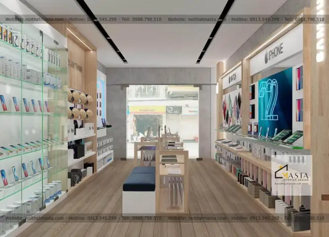 Xu Hướng Trang Trí Cửa Hàng Điện Thoại Hiện Nay