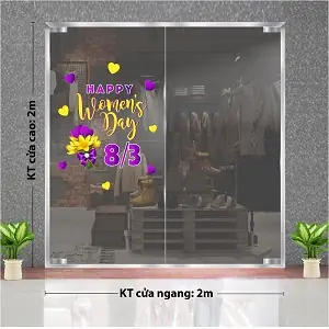 Các Mẫu Trang Trí Cửa Kính 8/3 Là Gì?
