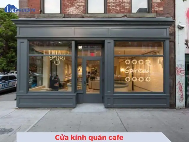 Trang Trí Cửa Kính Quán Cafe Đẹp, Sang Trọng, Thu Hút Khách