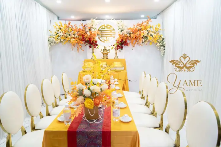 Sau Đây Yame Wedding Sẽ Giới Thiệu Một Số Mẫu Trang Trí Hoa Tưới Đám Cưới Cao Cấp.