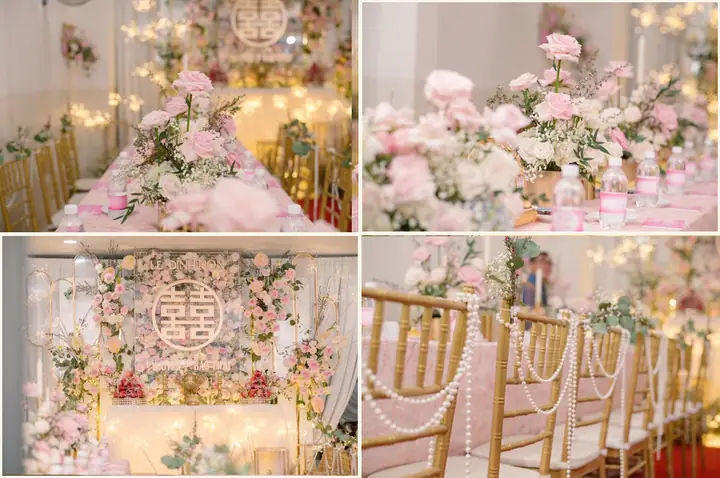Sau Đây Yame Wedding Sẽ Giới Thiệu Một Số Mẫu Trang Trí Hoa Tưới Đám Cưới Cao Cấp.