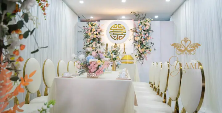 Sau Đây Yame Wedding Sẽ Giới Thiệu Một Số Mẫu Trang Trí Hoa Tưới Đám Cưới Cao Cấp.