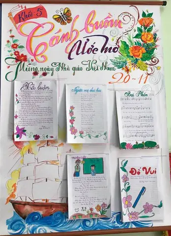 Cách Trang Trí Báo Tường Trên Giấy A4 Như Thế Nào?