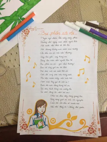 Cách Trang Trí Báo Tường Trên Giấy A4 Như Thế Nào?