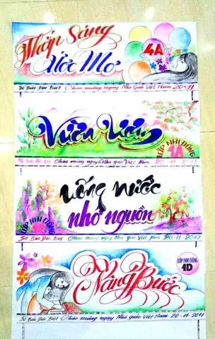 Cách Trang Trí Báo Tường Trên Giấy A4 Như Thế Nào?