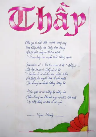 Cách Trang Trí Báo Tường Trên Giấy A4 Như Thế Nào?