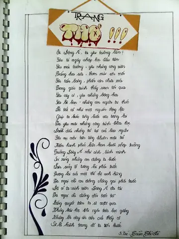 Cách Trang Trí Báo Tường Trên Giấy A4 Như Thế Nào?