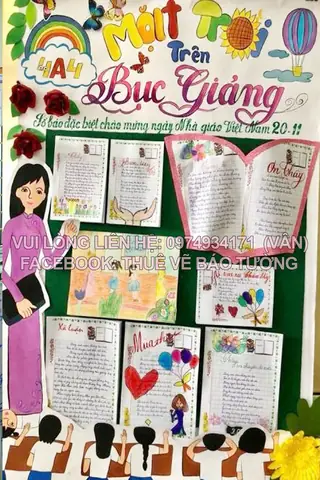 Cách Trang Trí Báo Tường Trên Giấy A4 Như Thế Nào?