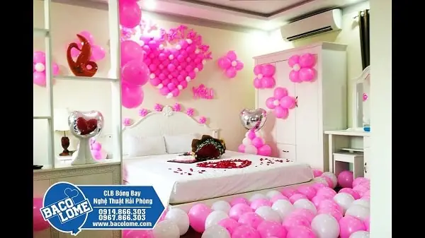 Các Mẫu Trang Trí Giường Cưới Bằng Bóng Bay Nào Đang Được Ưa Chuộng?