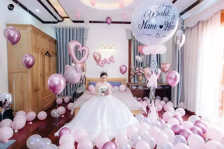 Các Mẫu Trang Trí Giường Cưới Bằng Bóng Bay Nào Đang Được Ưa Chuộng?
