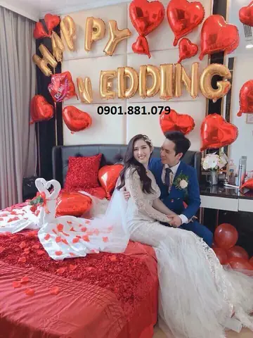 Các Mẫu Trang Trí Giường Cưới Bằng Bóng Bay Nào Đang Được Ưa Chuộng?