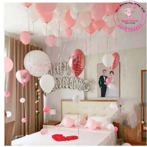 Các Mẫu Trang Trí Giường Cưới Bằng Bóng Bay Nào Đang Được Ưa Chuộng?